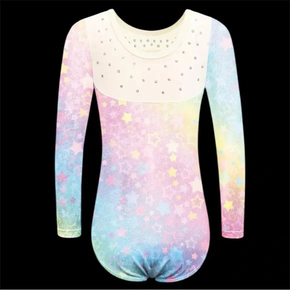 NWT size 110 (children's 5-6 or extra small) girls' leotard - Picture 6 of 6